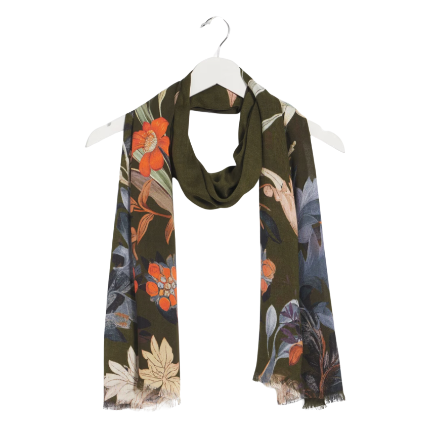 Autumn Floral Scarf